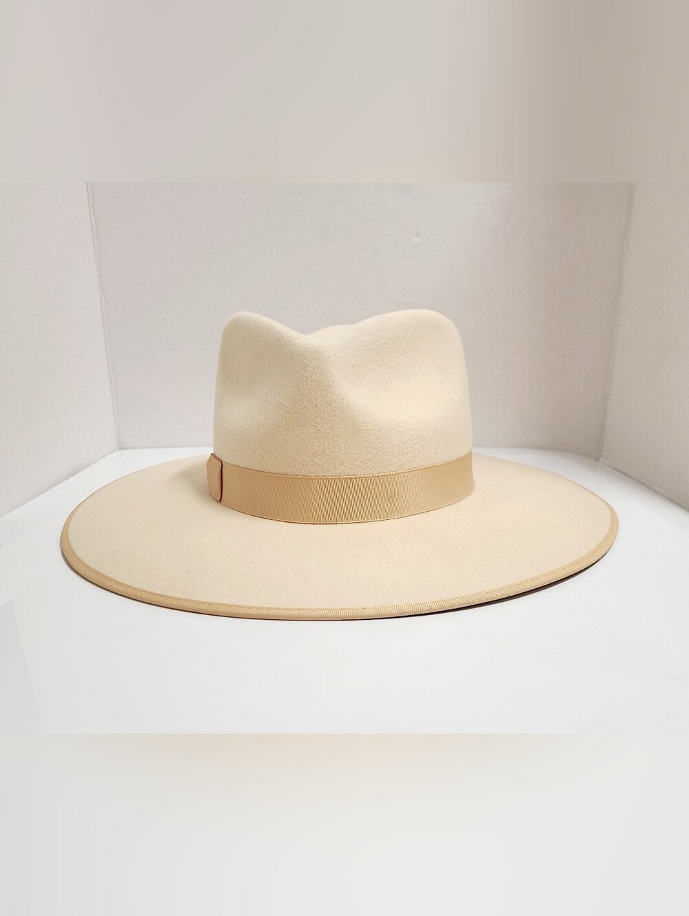 Lack Of Color 100% Australian Wool Rancher Hat Ivory Sz M - Picture 7 of 14